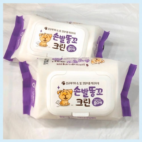 펫크린 기능성 세정물티슈4종